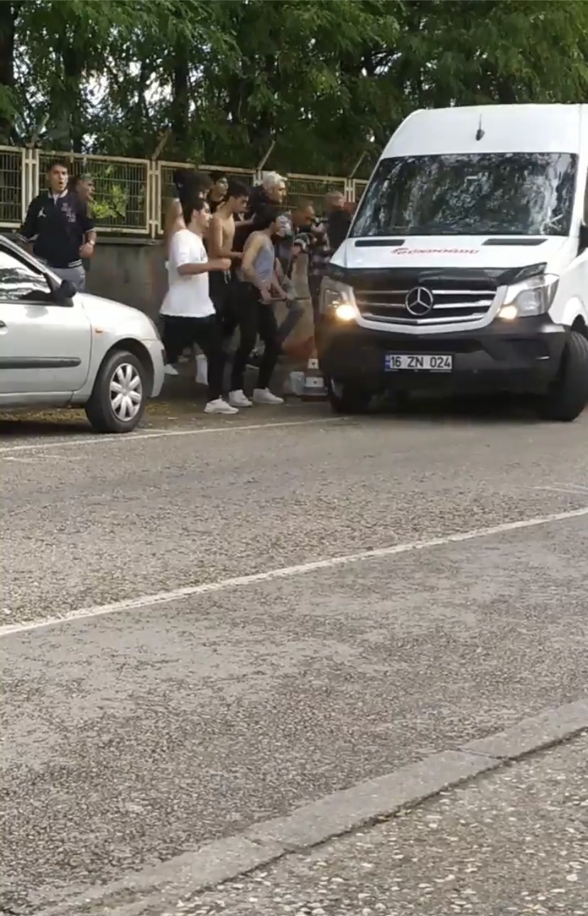 Amatör lig maçı sonrası taraftarlar arasında kavga