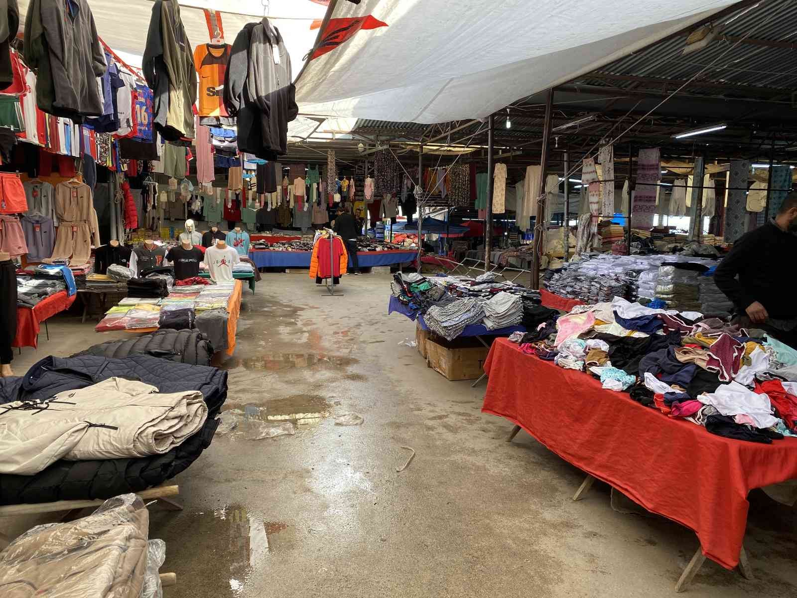 Sinop pazarında esnafın tadilat talebi
