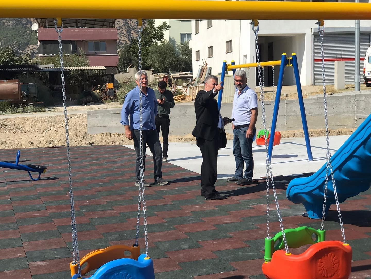 Başkan Erol, doğal yaşam alanı çalışmalarını yerinde inceledi