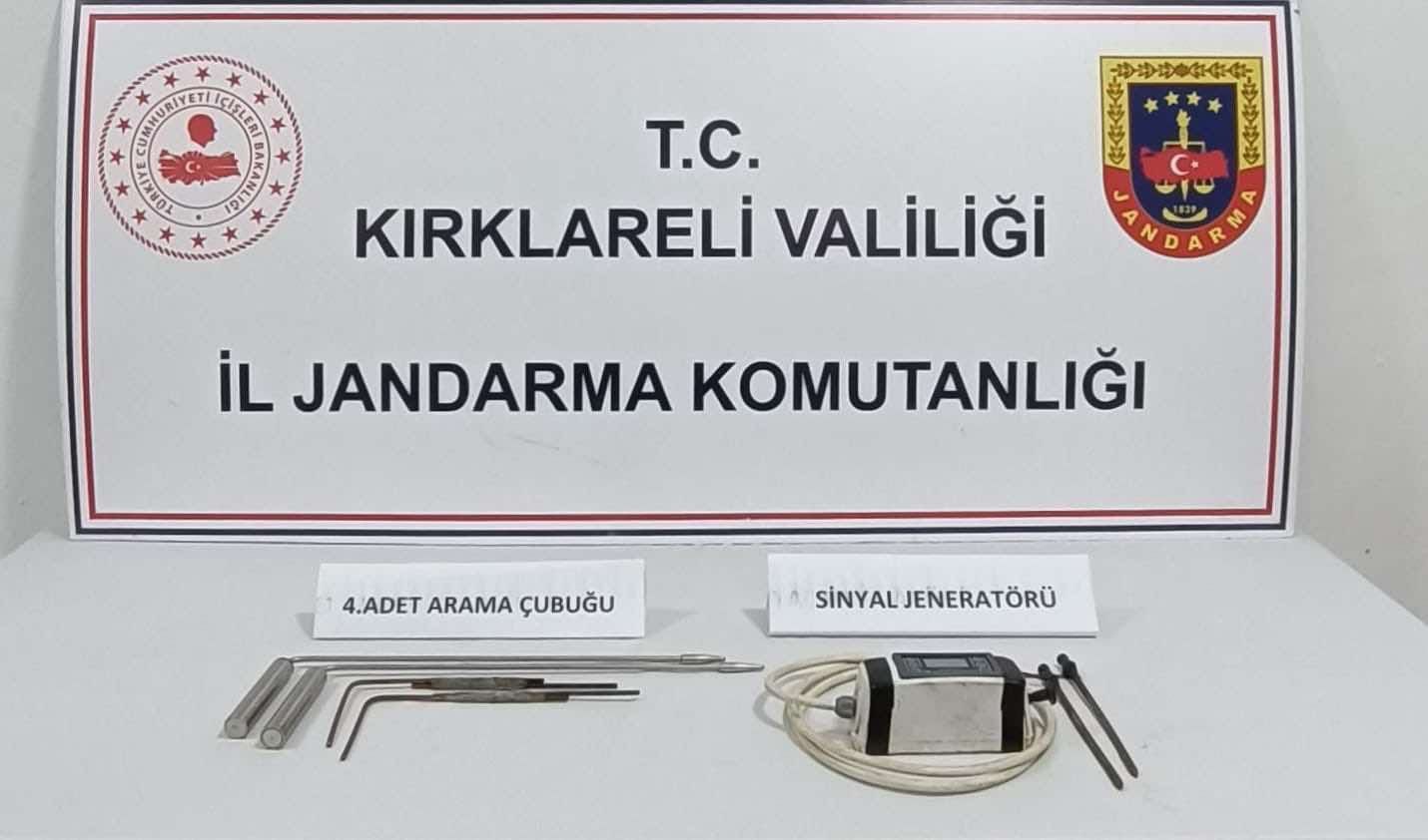 Kırklareli’de tarihi eser kaçakçılığına yönelik operasyonlarda 13 şüpheli yakalandı