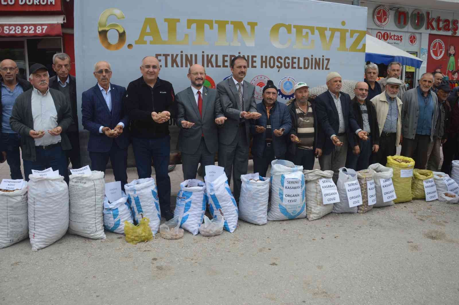 Tokat’ta “Altın Ceviz” sahipleri “Altın” ile ödüllendirildi