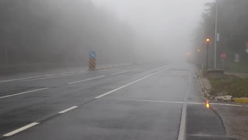 Bolu Dağı’nda yoğun sis etkili oluyor