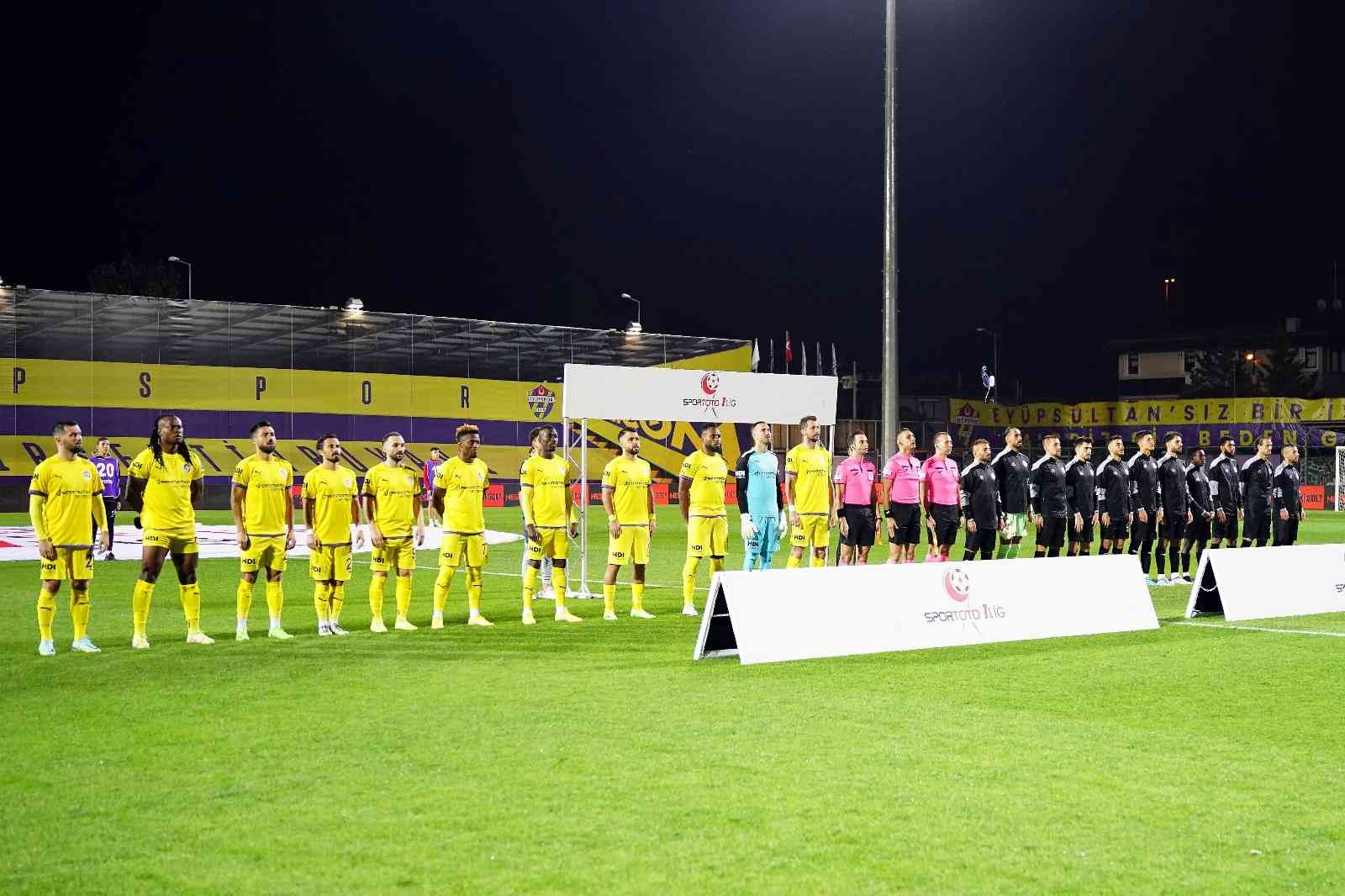 Spor Toto 1. Lig: Eyüpspor: 4 - Manisa Futbol Kulübü: 0