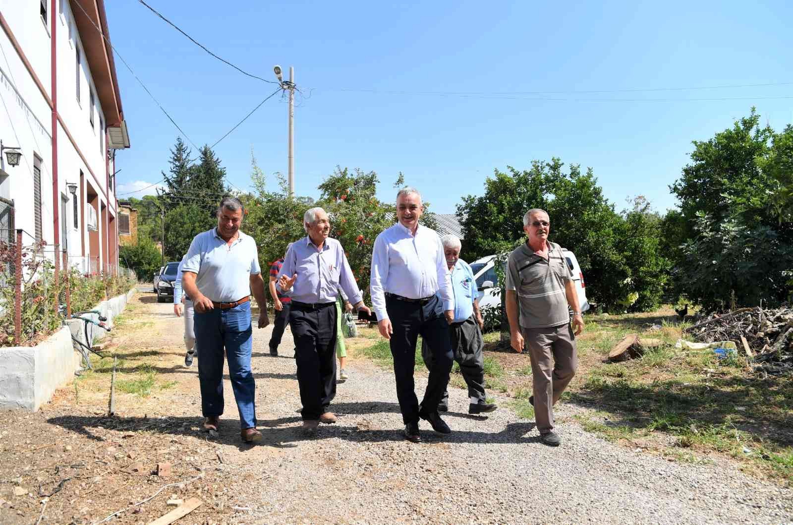 Başkan Esen kırsal mahallelerde vatandaşlar ile bir araya geldi