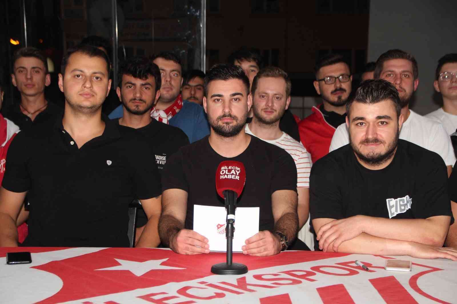 Silahlı olayın ardından Belekoma Tayfa taraftar grubundan açıklama