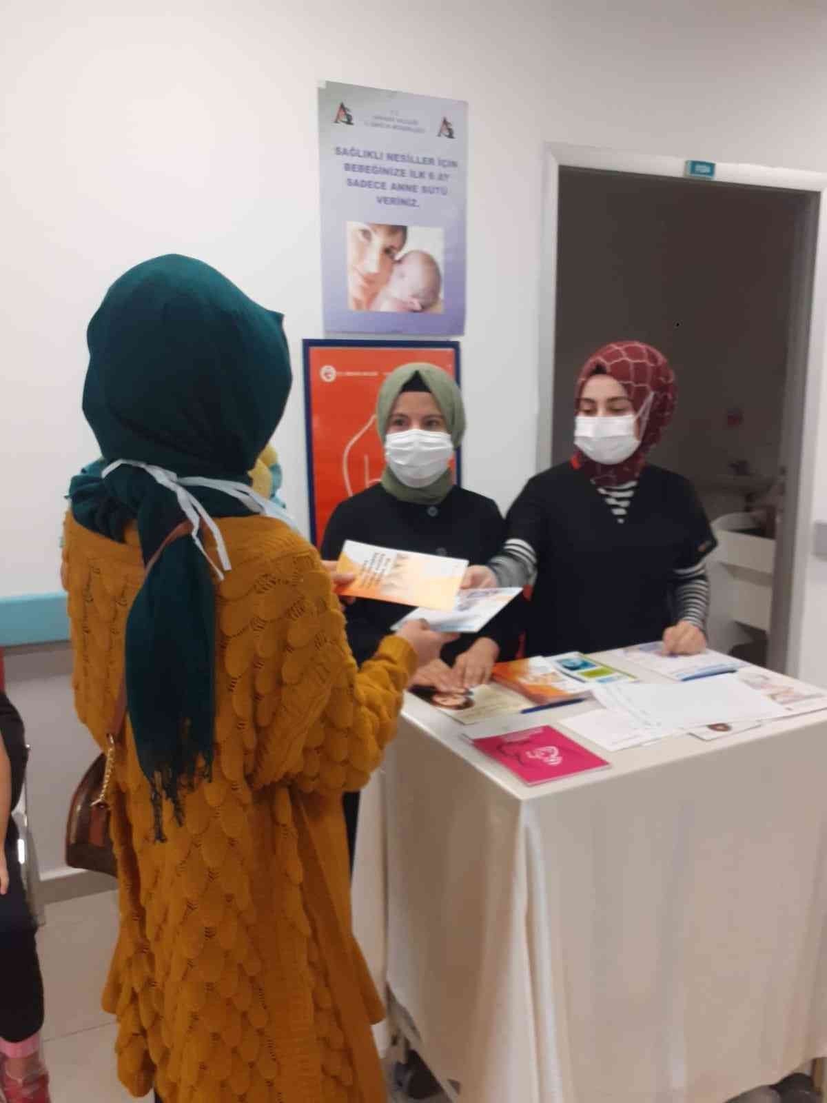 Kızılcahamam’da emzirme haftası etkinliği düzenlendi