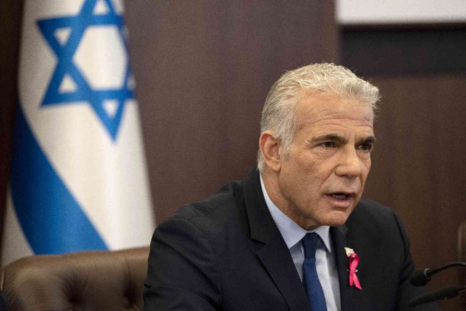 İsrail Başbakanı Lapid: "İsrail ile Lübnan’ın deniz sınırlarının çizilmesi konusunda anlaşmaya vardık"