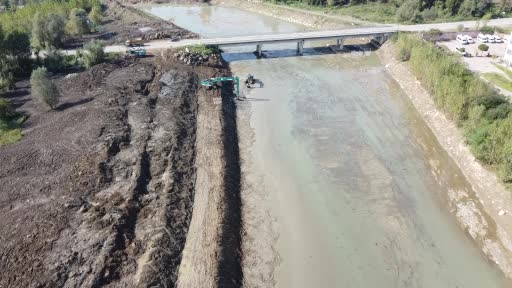 Bartın Irmağı’nda ıslah çalışmaları devam ediyor