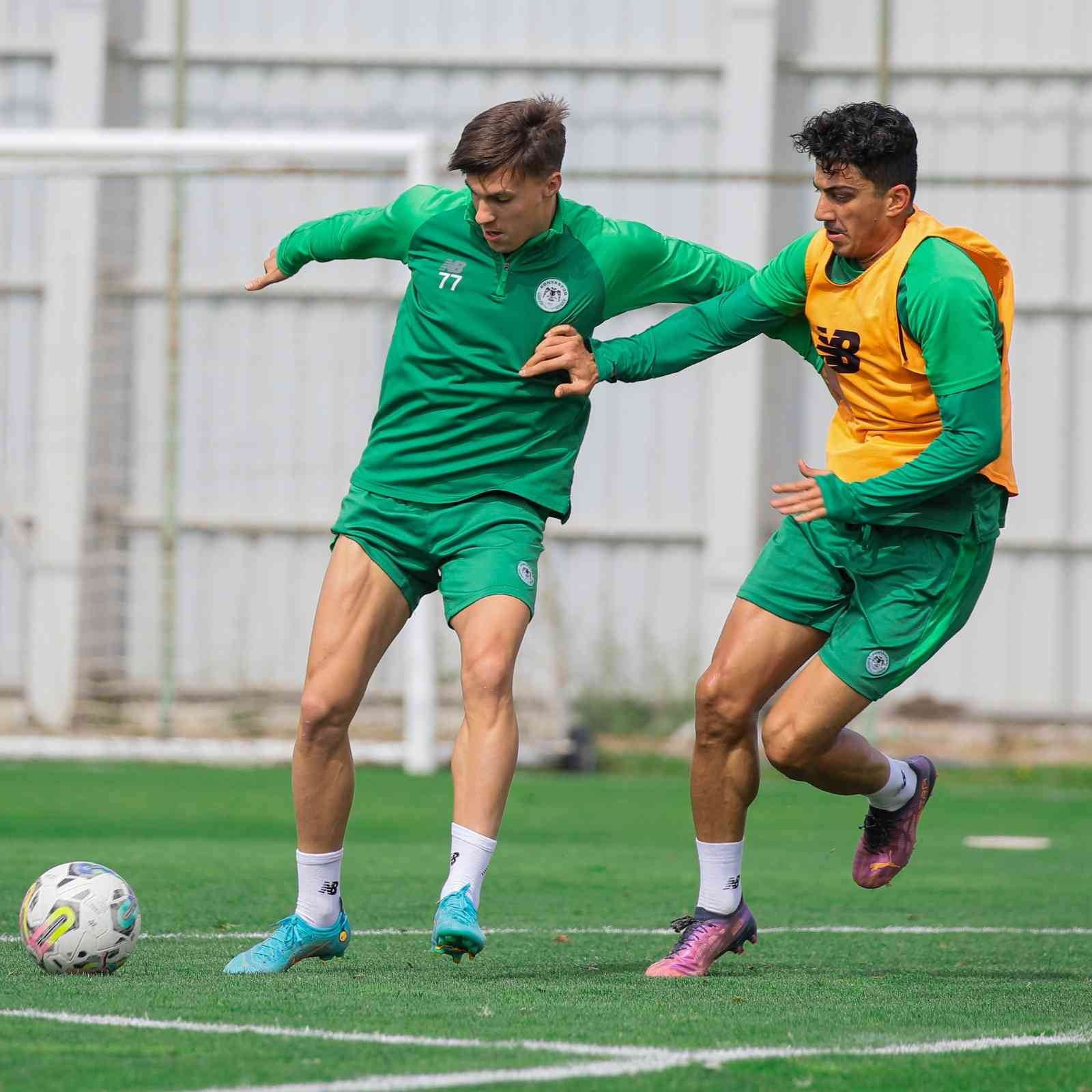 Konyaspor’un Gaziantep FK maçı hazırlıkları devam ediyor