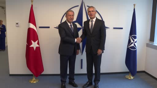 Bakan Akar, NATO Genel Sekreteri Stoltenberg ile görüştü