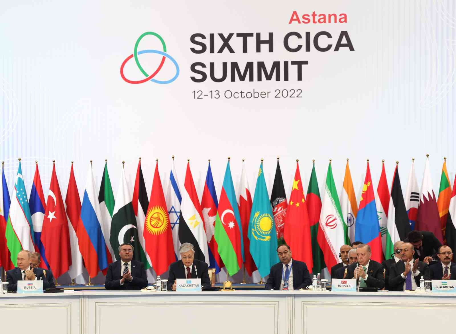 Asya’da İşbirliği ve Güven Artırıcı Önlemler Konferansı başladı
