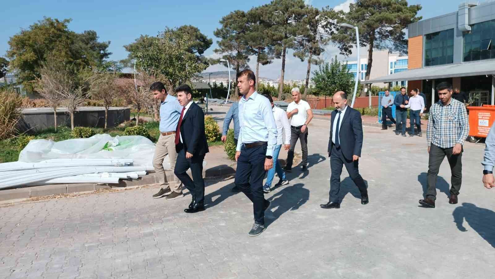 Karacoşkun Çevre düzenleme çalışmalarını inceledi