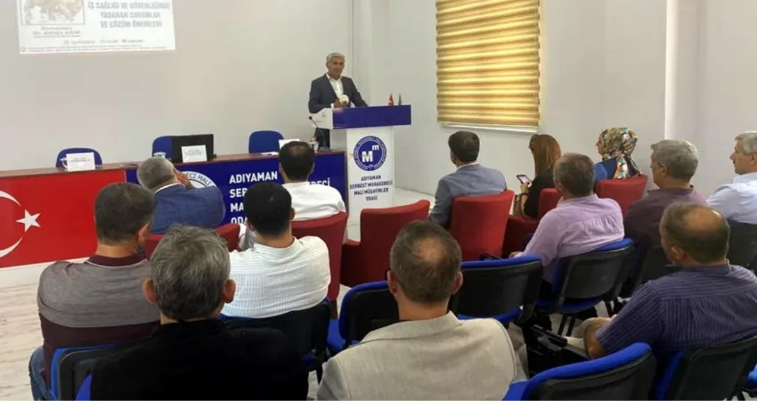 İnşaat sektöründeki iş sağlığı ve güvenliği konuşuldu