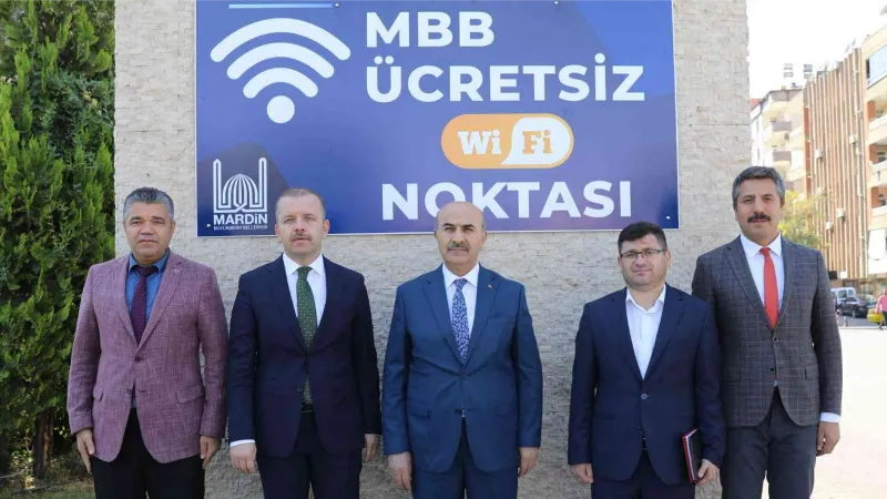 Mardin Büyükşehir Belediyesinden ücretsiz internet hizmeti
