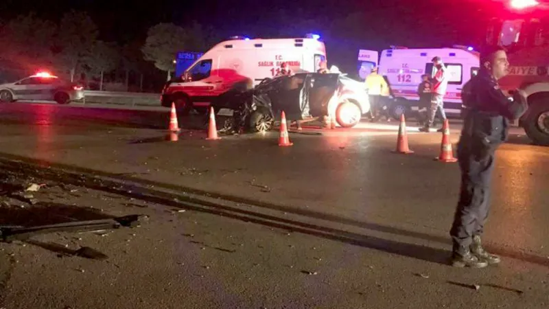 Karacabey’de trafik kazası: 1 ölü, 1 yaralı