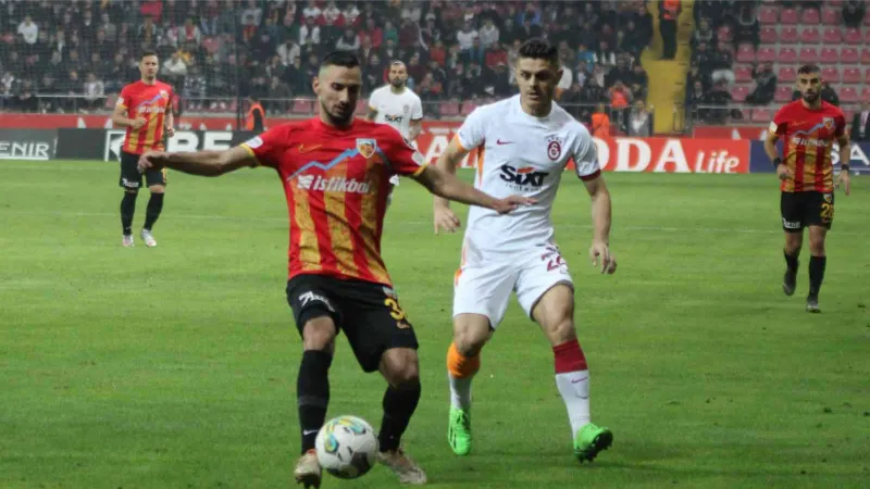 Spor Toto Süper Lig: Kayserispor: 2 - Galatasaray: 1