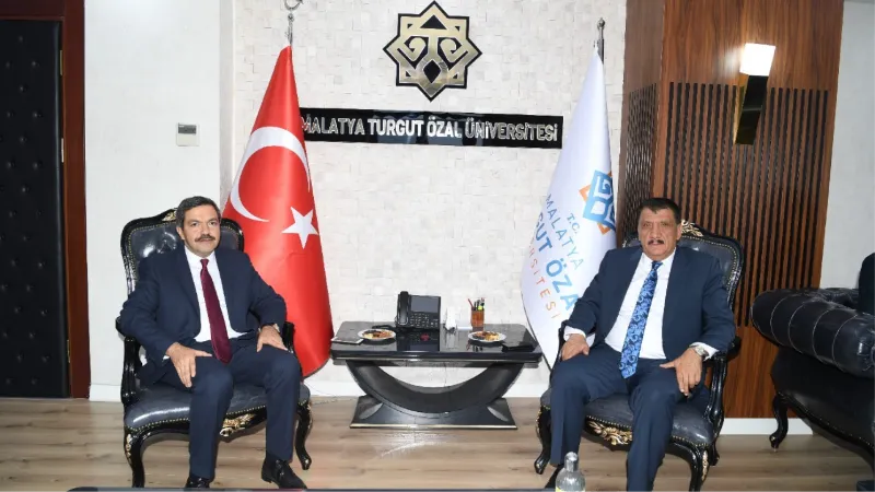 Başkan Gürkan, Rektör Bentli’ye hayırlı olsun ziyaretinde