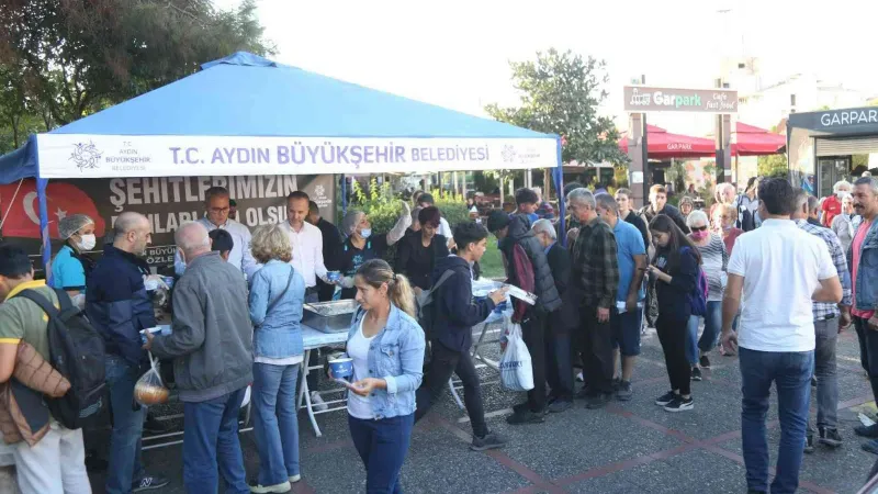 Aydın Büyükşehir Belediyesi’nden maden şehitleri için hayır