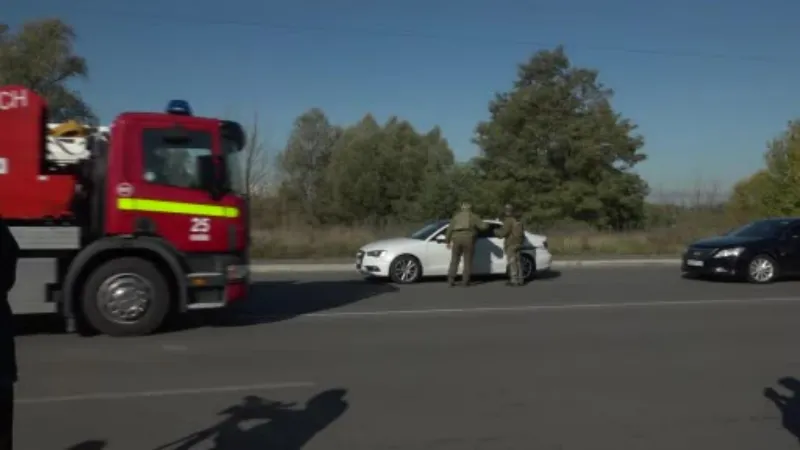 Rusya’nın Kiev’de vurduğu enerji tesisi çevresinde güvenlik önlemleri artırıldı