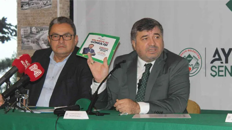 Giresun Belediye Başkanı Aytekin Şenlikoğlu, görevdeki 3,5 yılını değerlendirdi
