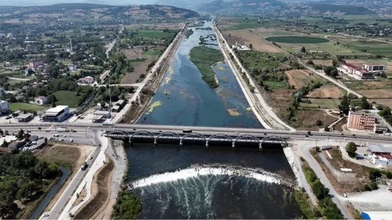 Samsun’da taşkın koruma yapılarında sona geliniyor