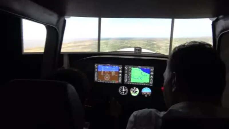 Yalova’da çocuklara simülatörlü uçuş eğitimi