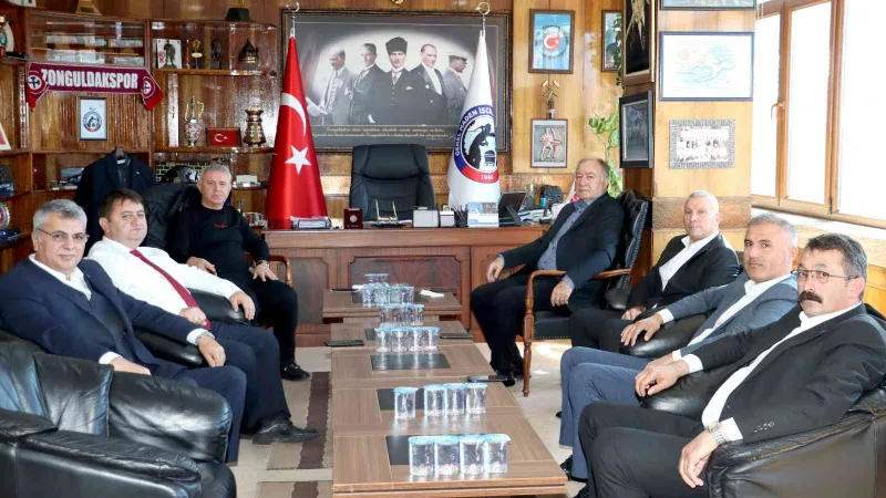 Yol-İş ve Koop-İş sendikalarından GMİS’e taziye ziyareti
