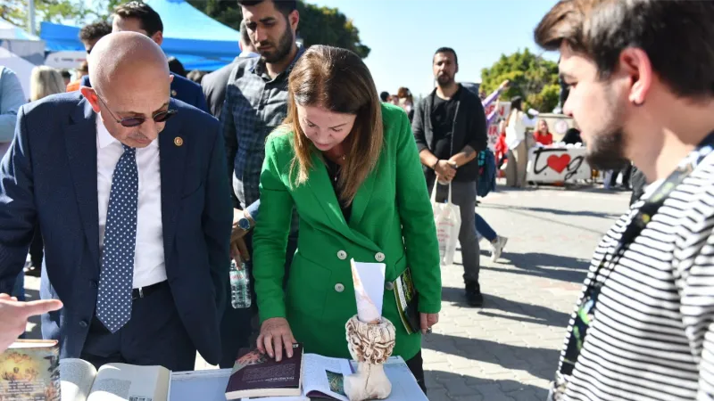 Belediye Başkan Yardımcısı Ünüvar, ÇÖMÜ Güz Festivali’ne katıldı