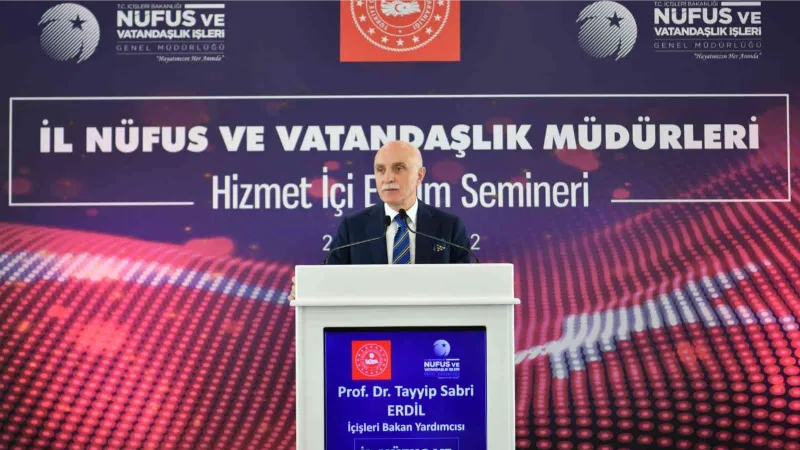 İl Nüfus Müdürleri Ayvalık’ta eğitim seminerine katıldı