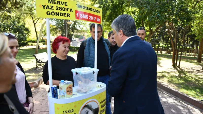 Çanakkale Belediyesi’nden Merve bebeğe destek