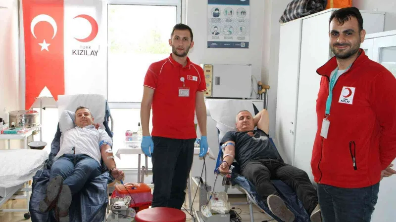 Farkındalık için kan bağışladılar