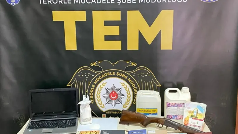 Adıyaman’da DAEŞ operasyonu: 10 gözaltı