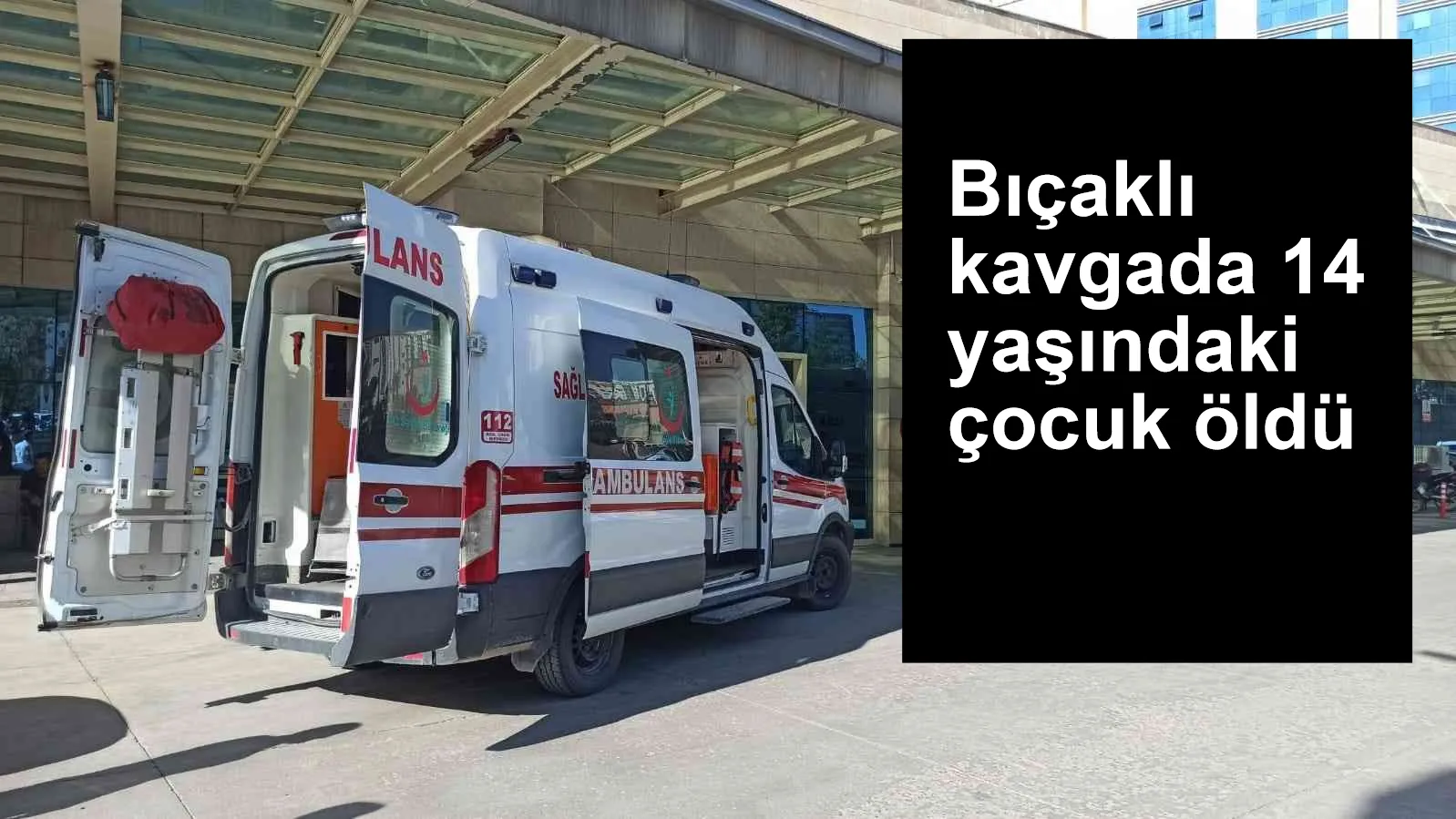 Bıçaklı kavgada 14 yaşındaki çocuk öldü