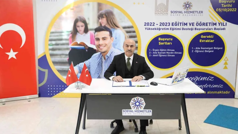 Mardin’de üniversite öğrencilerine 30 milyon TL’lik destek
