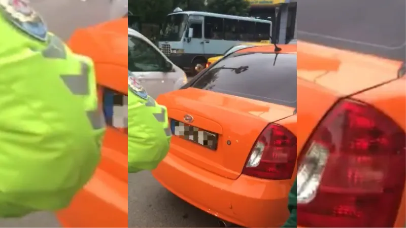 Polis, korsan taksiye geçit vermedi: 7 bin 544 TL ceza