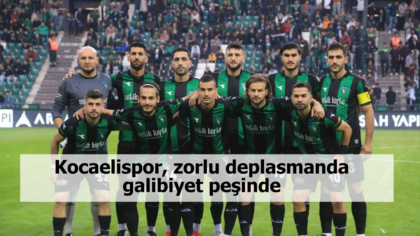 Kocaelispor, zorlu deplasmanda galibiyet peşinde