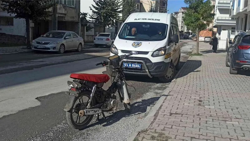 Çalıntı motosiklet ele geçirildi: 1 gözaltı