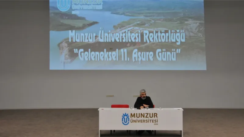 Munzur Üniversitesi’nde geleneksel Aşure Günü etkinliği