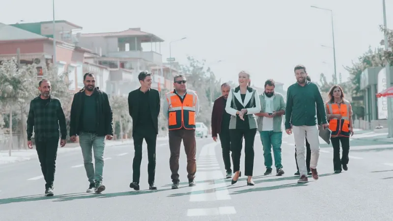 Merkezefendi Mahallesi’nde yol ve kaldırım çalışması tamamlandı