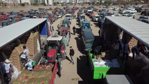 Kahramankazan Belediyesi’nden 550 çiftçiye buğday ve arpa tohumu desteği