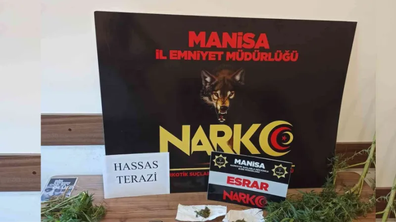 Manisa’da uyuşturucuya geçit yok