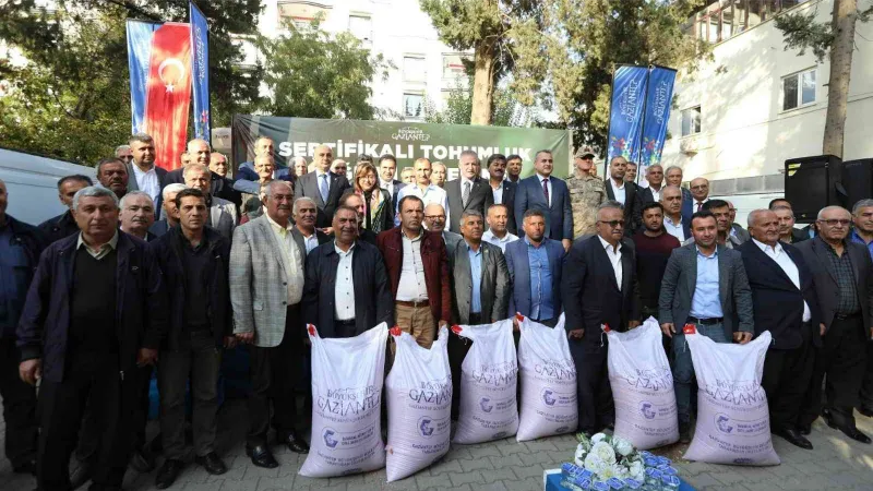 Gaziantep’te tarımsal destekler sürüyor