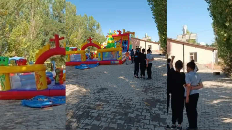 Özalp Belediyesinden seyyar oyun parkı hizmeti
