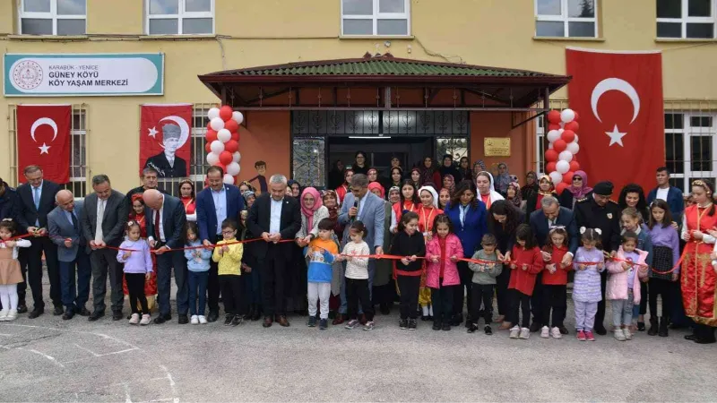 Atıl durumdaki okullar köy yaşam merkezine dönüştürülmeye devam ediyor