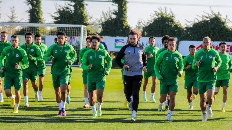 Konyaspor, Trabzonspor maçı hazırlıklarına başladı