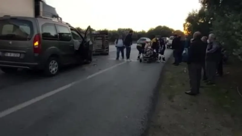 Kaza yerine giden muhabir, abisinin kazasıyla karşılaştı