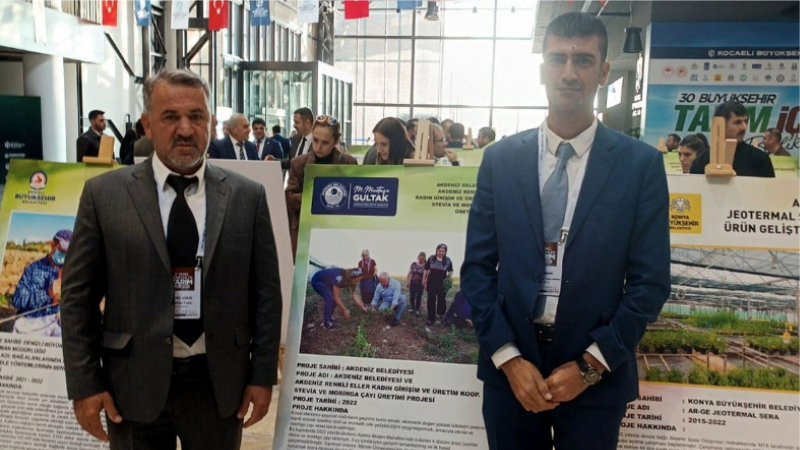 Akdeniz Belediyesinin tarımsal projeleri, uluslararası platformda