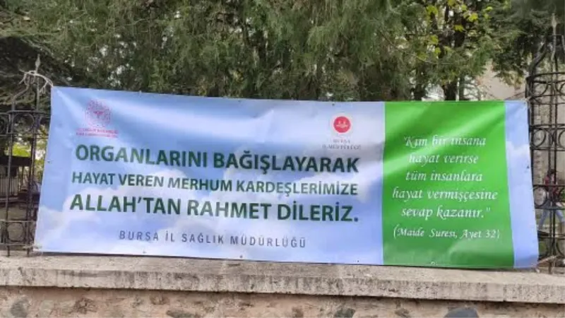 Organlarını bağışlayanlar dualarla anıldı