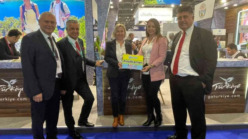 World Travel Market Londra Fuarı’nda Kemer standına büyük ilgi