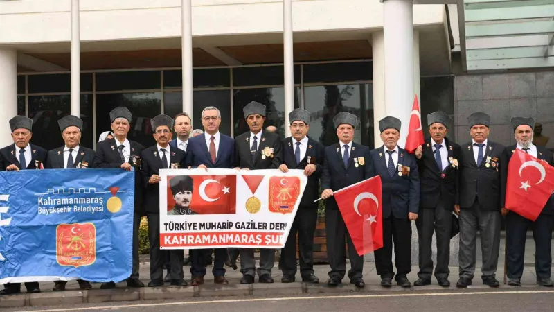 Kıbrıs gazileri KKTC’ye gitti